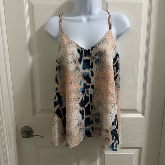 💥Buddy Love The Kendal Gator Tank Women’s dressy top  Medium Boutique NWT $44 - Picture 1 of 11